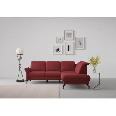 SIT&MORE Fashion Bordeaux Ecksofa - Microfaser SIT&MORE Fashion Bordeaux Ecksofa - Microfaser