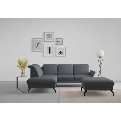 SIT & MORE Fashion L-Form Ecksofa - Dunkelgrau SIT & MORE Fashion L-Form Ecksofa - Dunkelgrau