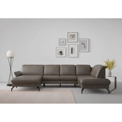 SIT & MORE Fashion U-Form Sofa - Mikrofaser, Motorisch, 338cm SIT & MORE Fashion U-Form Sofa - Mikrofaser, Motorisch, 338cm