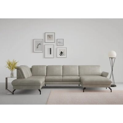 SIT & MORE Fashion U-Form - Microfaser Ecksofa - 338x84x207cm SIT & MORE Fashion U-Form - Microfaser Ecksofa - 338x84x207cm