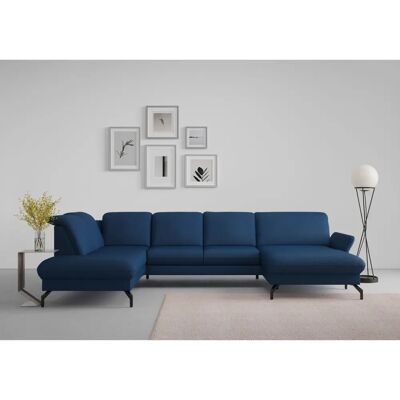 SIT & MORE Fashion U-Form Wohnlandschaft - U-Form, motorisch, Ottomane links SIT & MORE Fashion U-Form Wohnlandschaft - U-Form, motorisch, Ottomane links