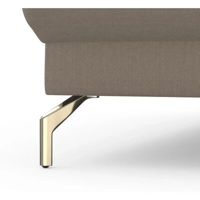 SIT & MORE Fashion U-Form Sofas - Grau, Motorisch, Ottomane rechts SIT & MORE Fashion U-Form Sofas - Grau, Motorisch, Ottomane rechts
