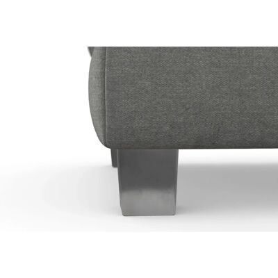 SIT & MORE Dundee Grau Hocker - Ottomon SIT & MORE Dundee Grau Hocker - Ottomon