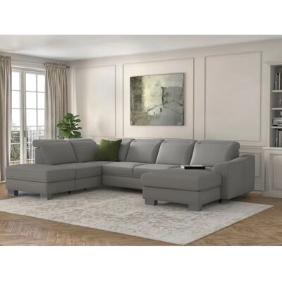 SIT & MORE Dundee U-Form Sofa - Luxus-Mikrofaser Lounge SIT & MORE Dundee U-Form Sofa - Luxus-Mikrofaser Lounge