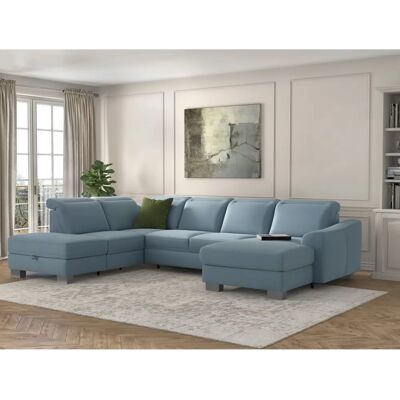 SIT & MORE Dundee U-Form Sofa - U-förmige Hellblaues Sofas SIT & MORE Dundee U-Form Sofa - U-förmige Hellblaues Sofas