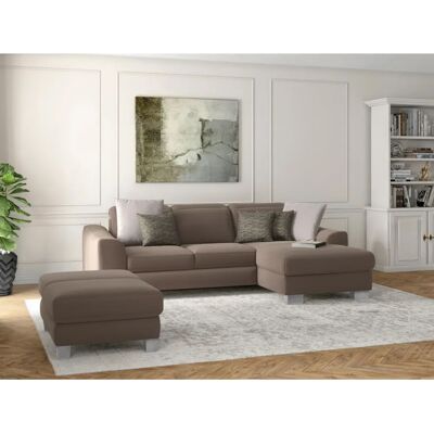 SIT & MORE Dundee L-Form Sofa - Mikrofaser, Recamiere, Gepolstert SIT & MORE Dundee L-Form Sofa - Mikrofaser, Recamiere, Gepolstert