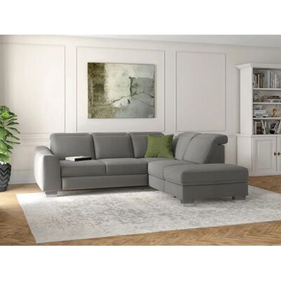 SIT & MORE Dundee L-Form Sofa - Grau - 263x86x219cm SIT & MORE Dundee L-Form Sofa - Grau - 263x86x219cm