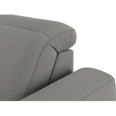 SIT & MORE Dundee L-Form Sofa - 5,5 Sitzplätze, grau, Ottomane links SIT & MORE Dundee L-Form Sofa - 5,5 Sitzplätze, grau, Ottomane links