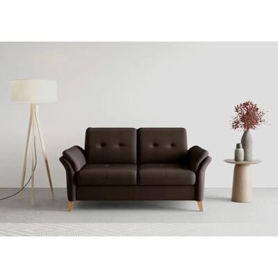 SIT&MORE Göteborg Microfaser Sofa - 2-Sitzer - Dunkelbraun SIT&MORE Göteborg Microfaser Sofa - 2-Sitzer - Dunkelbraun