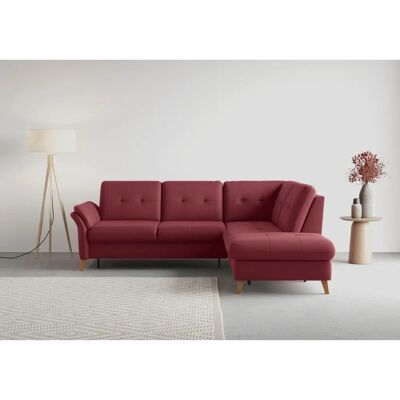 SIT & MORE Göteborg Ecksofa mit Bettfunktion - Microfaser, Rot SIT & MORE Göteborg Ecksofa mit Bettfunktion - Microfaser, Rot