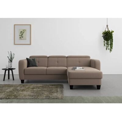 SIT & MORE Belluci L-Form Couch - Weiche Struktur SIT & MORE Belluci L-Form Couch - Weiche Struktur