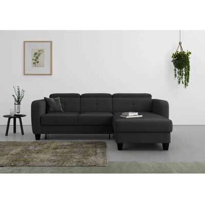 SIT&MORE Belluci L-Form Microfaser Ecksofa - Sofa SIT&MORE Belluci L-Form Microfaser Ecksofa - Sofa