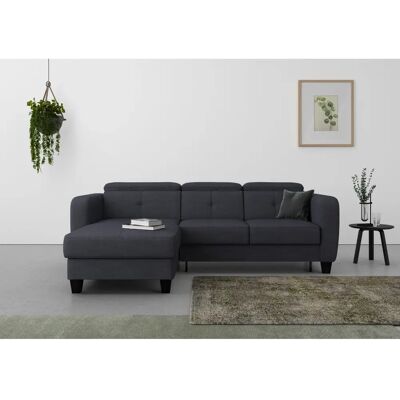 SIT & MORE Belluci L-Form Sofa - Weiche Struktur, Handgefertigt, Max 110kg SIT & MORE Belluci L-Form Sofa - Weiche Struktur, Handgefertigt, Max 110kg