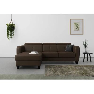 SIT & MORE Belluci Microfaser L-Form Sofa - Sofa SIT & MORE Belluci Microfaser L-Form Sofa - Sofa