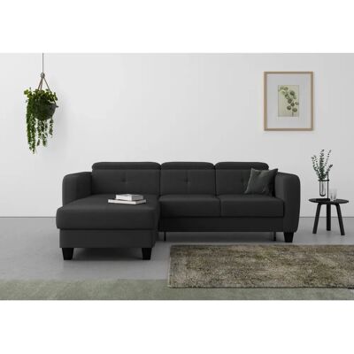 SIT&MORE Belluci L-Form Microfaser Sofa - Sofa SIT&MORE Belluci L-Form Microfaser Sofa - Sofa