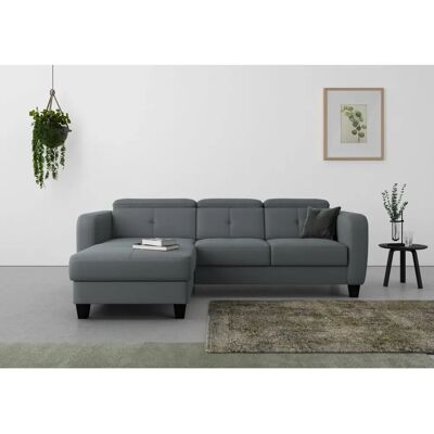 SIT&MORE Belluci L-Form Sofa - Microfaser, Handgefertigt, Einfache Montage SIT&MORE Belluci L-Form Sofa - Microfaser, Handgefertigt, Einfache Montage