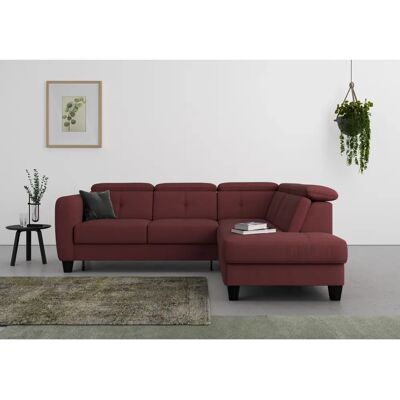 SIT&MORE Belluci L-Form Sofa - Mit Bettfunktion SIT&MORE Belluci L-Form Sofa - Mit Bettfunktion