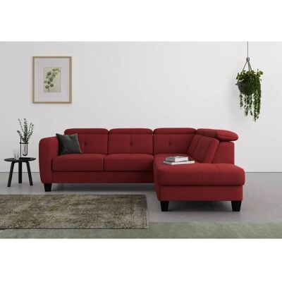SIT&MORE Belluci L-Form Microfaser Sofa - Sofa SIT&MORE Belluci L-Form Microfaser Sofa - Sofa