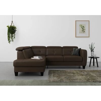 SIT & MORE Belluci L-Form Sofa - Microfaser Florence SIT & MORE Belluci L-Form Sofa - Microfaser Florence