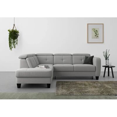 SIT & MORE Belluci L-Form Microfaser Sofa - Sofa SIT & MORE Belluci L-Form Microfaser Sofa - Sofa