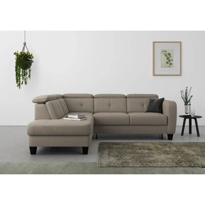 SIT & MORE Belluci L-Form Microfaser Sofa - Sofa SIT & MORE Belluci L-Form Microfaser Sofa - Sofa