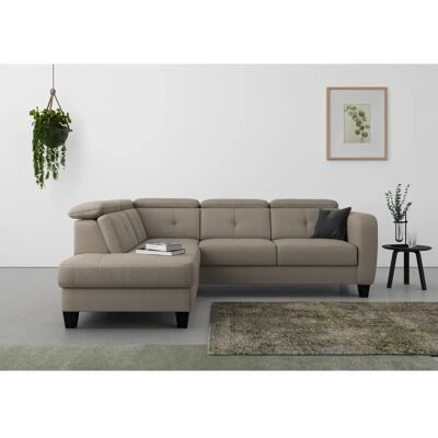 SIT & MORE Belluci L-Form Mikrofaser Sofa - Sofa SIT & MORE Belluci L-Form Mikrofaser Sofa - Sofa