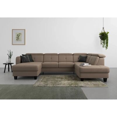 SIT & MORE Belluci U-Form Sofa - Microfaser Florence SIT & MORE Belluci U-Form Sofa - Microfaser Florence