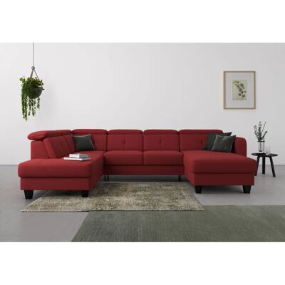 SIT & MORE Belluci U-Form Sofa - U-förmiger, Mikrofaser, mit Bettfunktion SIT & MORE Belluci U-Form Sofa - U-förmiger, Mikrofaser, mit Bettfunktion