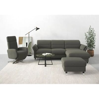 SIT & MORE Grenoble L-Form Sofa - Federkern - Anthrazit SIT & MORE Grenoble L-Form Sofa - Federkern - Anthrazit