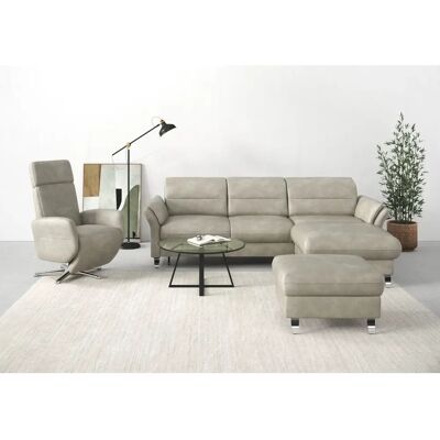 SIT & MORE Grenoble L-Form Mikrofaser Couch - Wohnzimmermöbel SIT & MORE Grenoble L-Form Mikrofaser Couch - Wohnzimmermöbel