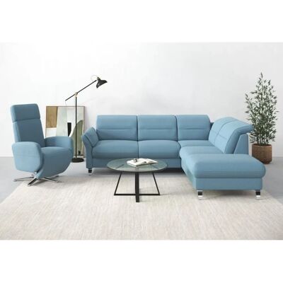 SIT & MORE Grenoble L-Form Sofa - Weiche Struktur SIT & MORE Grenoble L-Form Sofa - Weiche Struktur
