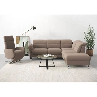 SIT & MORE Grenoble L-Form Sofa - Weiche Struktur SIT & MORE Grenoble L-Form Sofa - Weiche Struktur