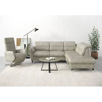 SIT & MORE Grenoble L-Form Sofa - Microfaser Vintage Optik SIT & MORE Grenoble L-Form Sofa - Microfaser Vintage Optik