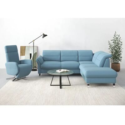 SIT & MORE Grenoble L-Form Sofa - Weiche Struktur SIT & MORE Grenoble L-Form Sofa - Weiche Struktur