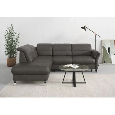 SIT & MORE Grenoble L-Form Sofa - Microfaser, Anthrazit SIT & MORE Grenoble L-Form Sofa - Microfaser, Anthrazit