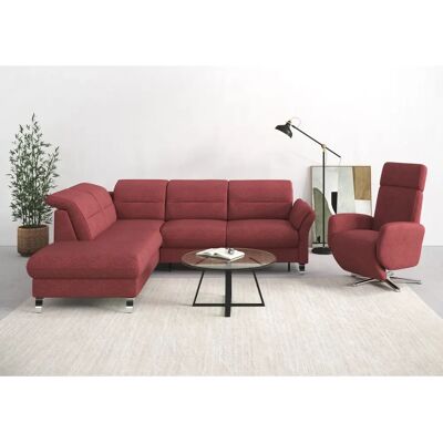 SIT & MORE Grenoble L-Form Sofa mit Stauraum - Stoff, Handgefertigt SIT & MORE Grenoble L-Form Sofa mit Stauraum - Stoff, Handgefertigt