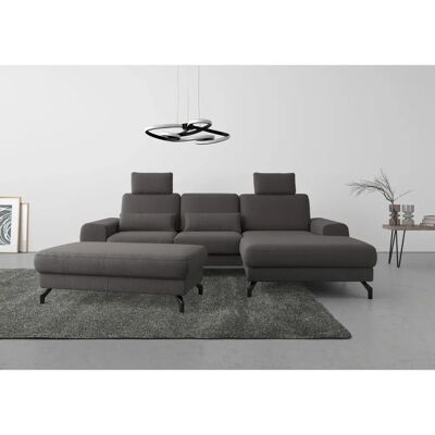 SIT & MORE Cinturo L-Form Sofa - Microfaser, Recamiere, 4,5 Sitze SIT & MORE Cinturo L-Form Sofa - Microfaser, Recamiere, 4,5 Sitze