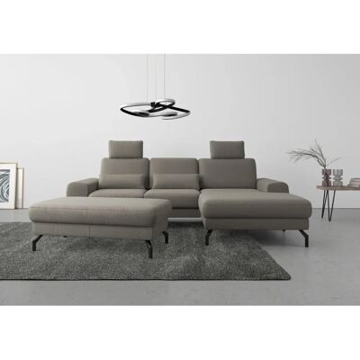 SIT & MORE Cinturo L-Form Sofa - Microfaser Euphoria - Rechte Mega-Recamiere - Couch SIT & MORE Cinturo L-Form Sofa - Microfaser Euphoria - Rechte Mega-Recamiere - Couch