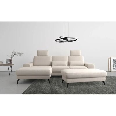 SIT & MORE Cinturo L-Form Sofa - Mikrofaser, links Recamiere, 283cm SIT & MORE Cinturo L-Form Sofa - Mikrofaser, links Recamiere, 283cm