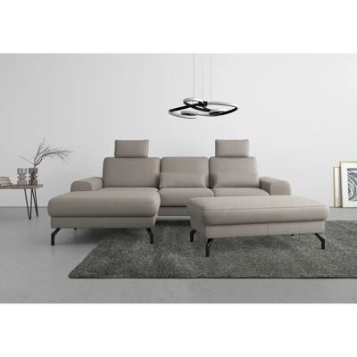 SIT & MORE Cinturo L-Form Sofa - Mikrofaser, Abnehmbarer Bezug, Manuelle Rückenlehne SIT & MORE Cinturo L-Form Sofa - Mikrofaser, Abnehmbarer Bezug, Manuelle Rückenlehne