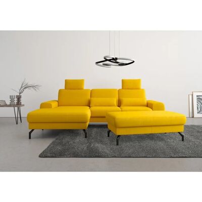 SIT & MORE Cinturo L-Form Sofas - gelb - Ecksofa SIT & MORE Cinturo L-Form Sofas - gelb - Ecksofa