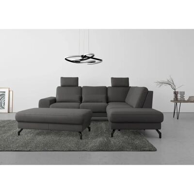 SIT & MORE Cinturo L-Form Ecksofa - Microfaser Toro SIT & MORE Cinturo L-Form Ecksofa - Microfaser Toro