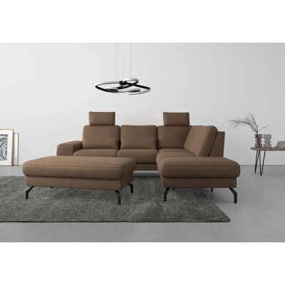 SIT & MORE Cinturo L-Form Sofa - Microfaser TORO Bezug SIT & MORE Cinturo L-Form Sofa - Microfaser TORO Bezug