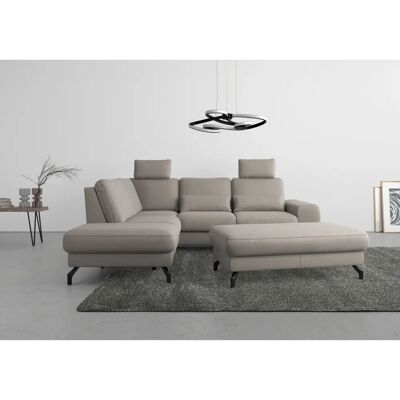 SIT & MORE Cinturo L-Form Sofa - Microfaser, Ottomane links, 260cm SIT & MORE Cinturo L-Form Sofa - Microfaser, Ottomane links, 260cm