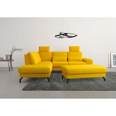 SIT&MORE Cinturo - Polstertes Sofa mit linker Ottomane - Sofa SIT&MORE Cinturo - Polstertes Sofa mit linker Ottomane - Sofa