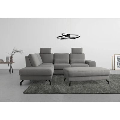 SIT&MORE Cinturo Grau Sofa - 5,5 Sitze - Handgefertigt in Europa SIT&MORE Cinturo Grau Sofa - 5,5 Sitze - Handgefertigt in Europa