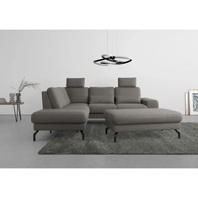 SIT & MORE Cinturo L-Form Sofa - Microfaser, Verstellbar, Linke Ottomane SIT & MORE Cinturo L-Form Sofa - Microfaser, Verstellbar, Linke Ottomane