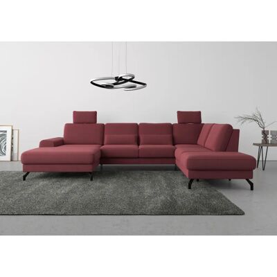 SIT & MORE Cinturo U-Form - Recamiere mit Federkern SIT & MORE Cinturo U-Form - Recamiere mit Federkern