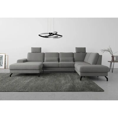 SIT & MORE Cinturo U-Form Sofa - U-förmiges Design, Sitztiefenverstellung, Gepolsterte Rückenlehne SIT & MORE Cinturo U-Form Sofa - U-förmiges Design, Sitztiefenverstellung, Gepolsterte Rückenlehne