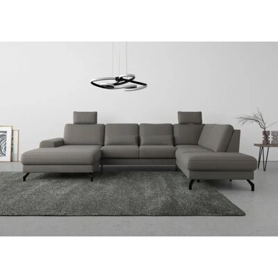 SIT & MORE Cinturo U-Form Couch - U-förmiger Microfaser TORO SIT & MORE Cinturo U-Form Couch - U-förmiger Microfaser TORO